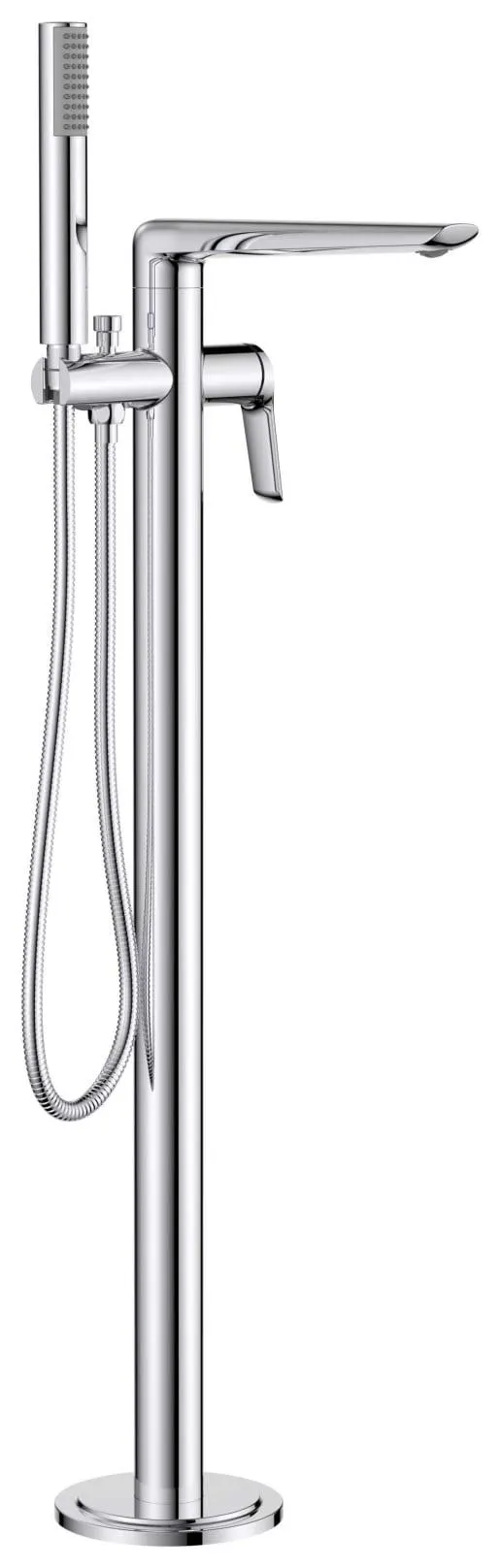 Wickes Mariz Floor Standing Bath Shower Mixer Tap - Chrome