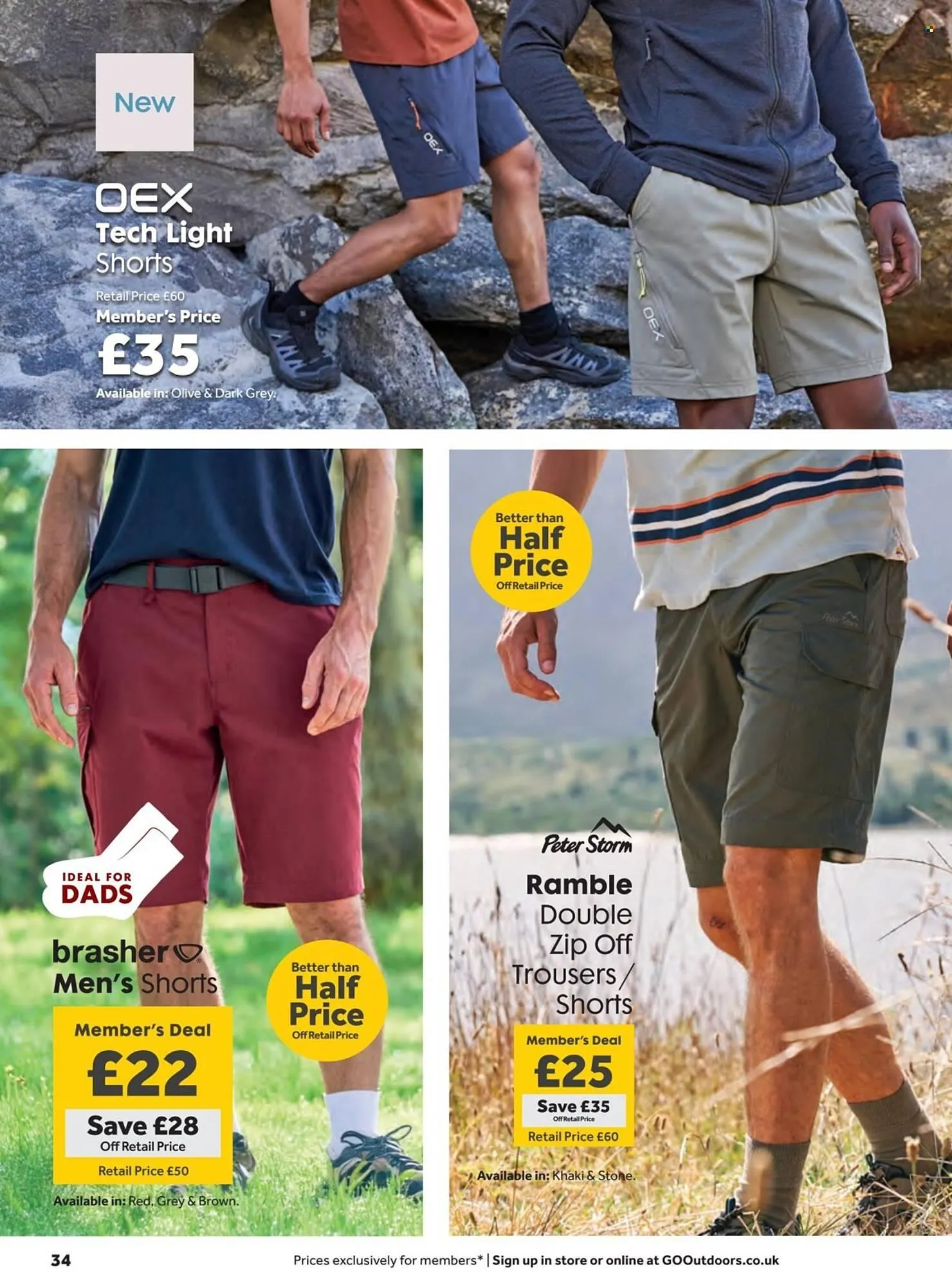 GO Outdoors leaflet from 20 May to 23 June 2025 - Catalogue Page 34