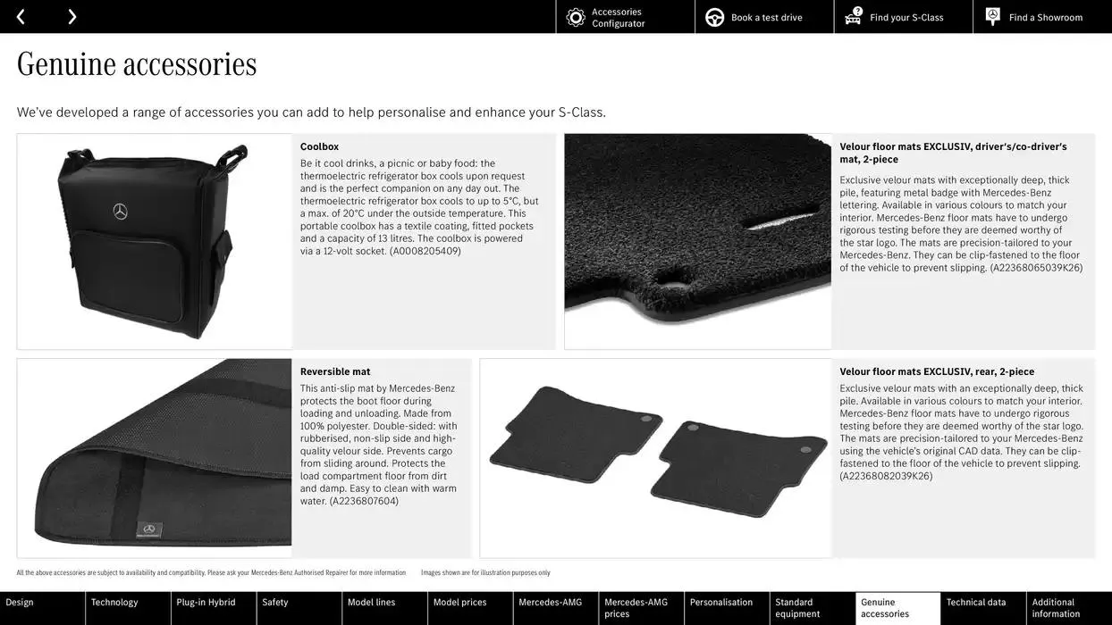 Mercedes Benz S-Class Saloon from 9 October to 9 October 2025 - Catalogue Page 63