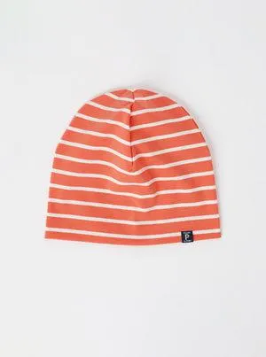 Striped Kids Beanie Hat