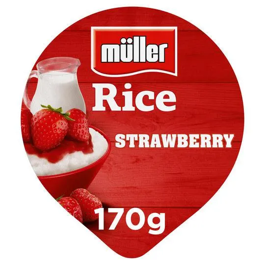 Müller Rice Strawberry 170g