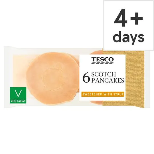 Tesco 6 Scotch Pancakes