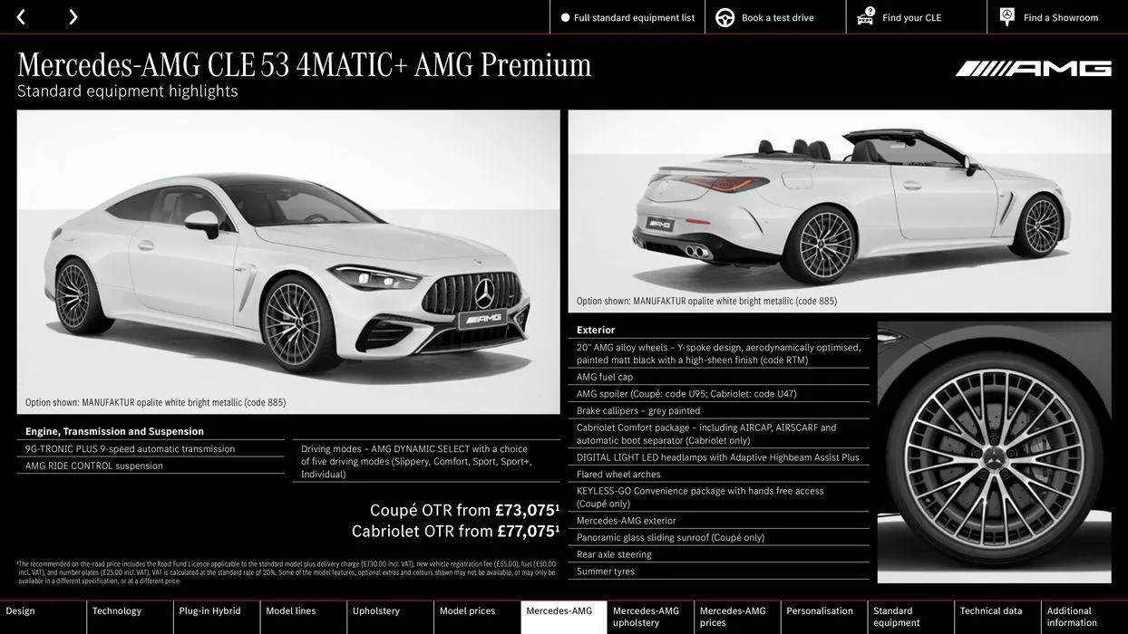 Mercedes Benz CLE Coupé from 10 August to 10 August 2025 - Catalogue Page 39