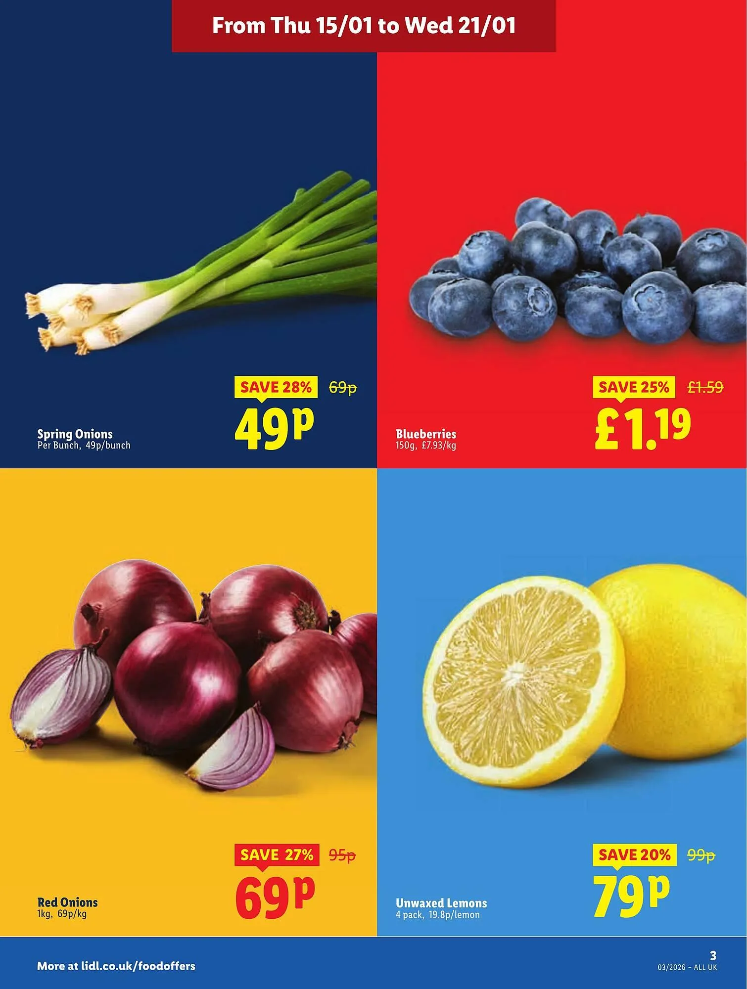 Lidl leaflet from 15 January to 21 January 2026 - Catalogue Page 3