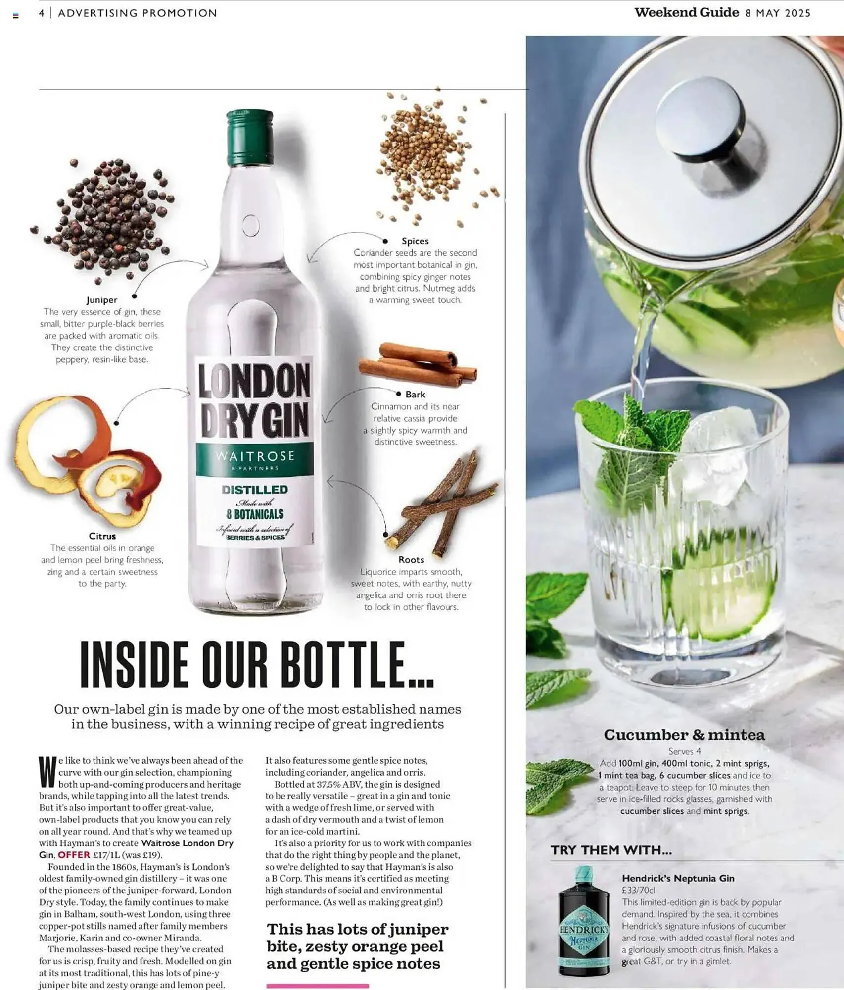 Waitrose leaflet from 8 May to 14 May 2025 - Catalogue Page 52