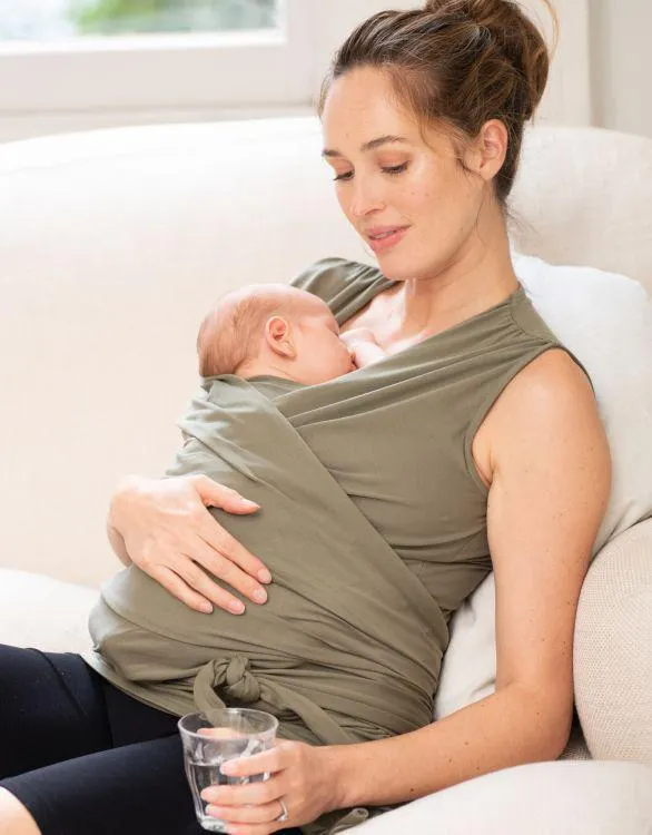 Khaki Cotton Skin to Skin Top