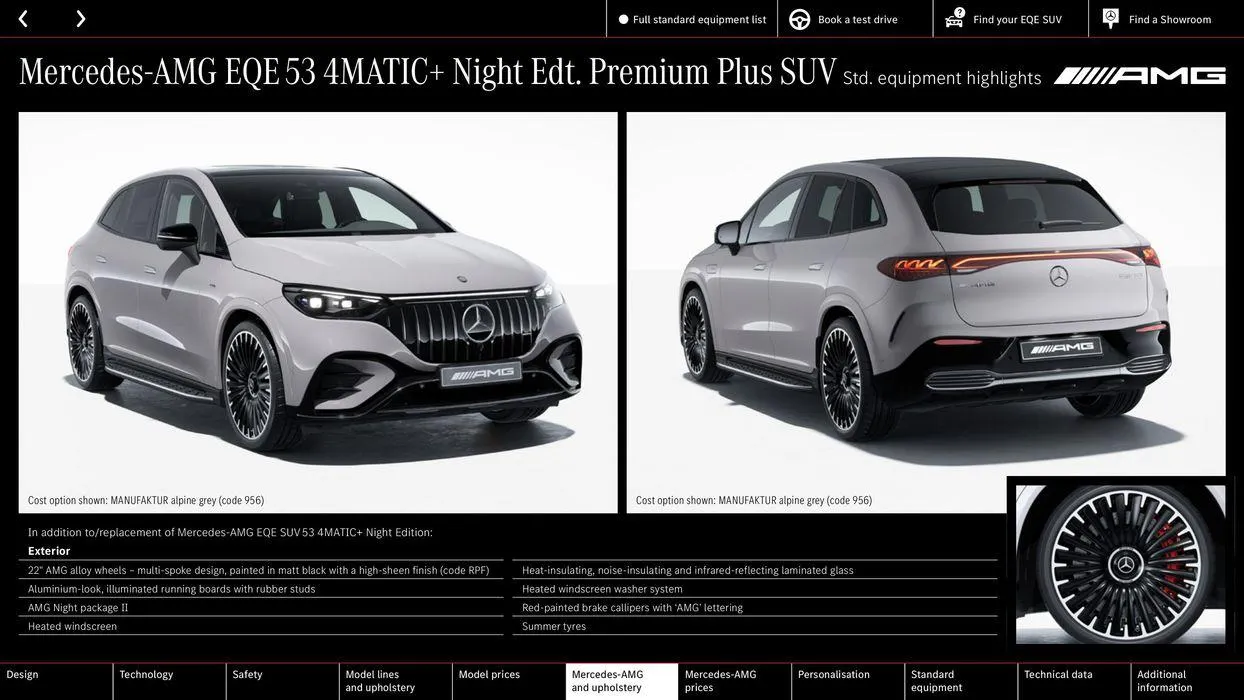 Mercedes Benz New EQE SUV from 24 August to 24 August 2025 - Catalogue Page 39