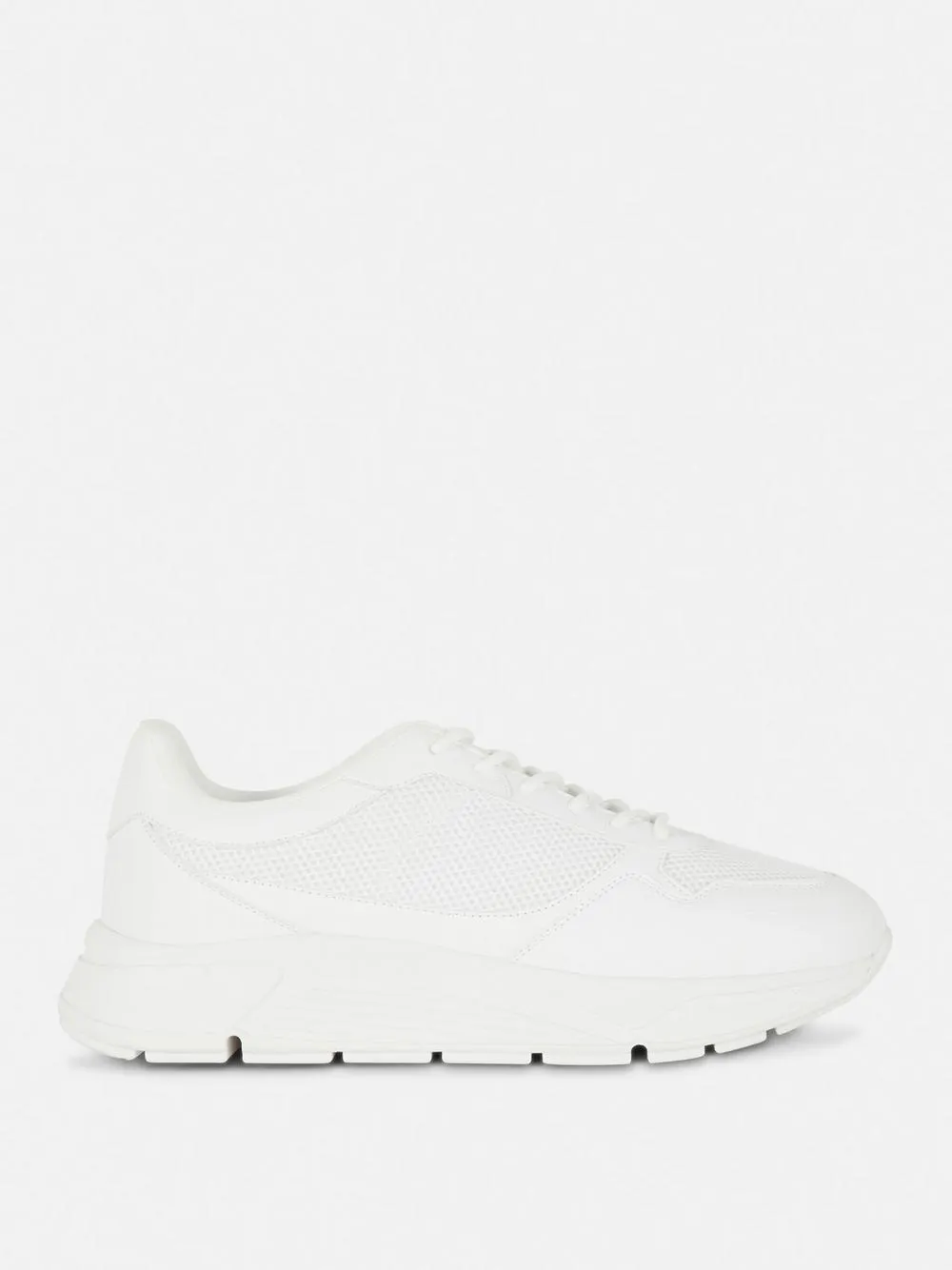 Mesh Lace-Up Trainers