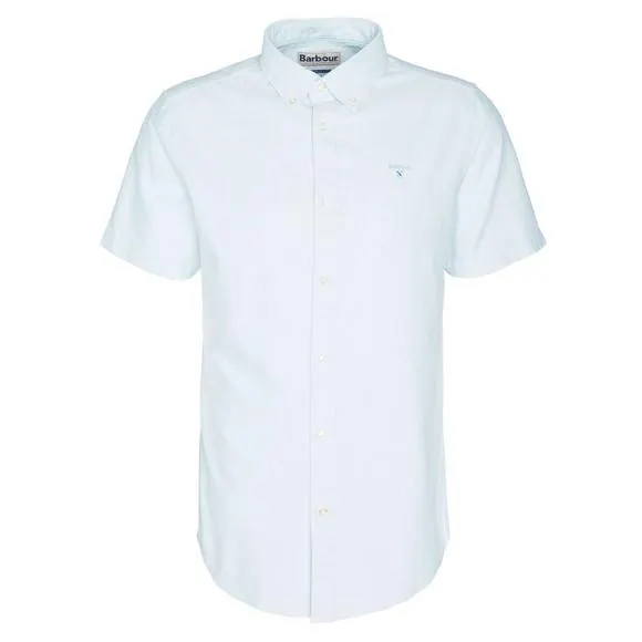 Mens Blue Oxtown SS Tailored Shirt