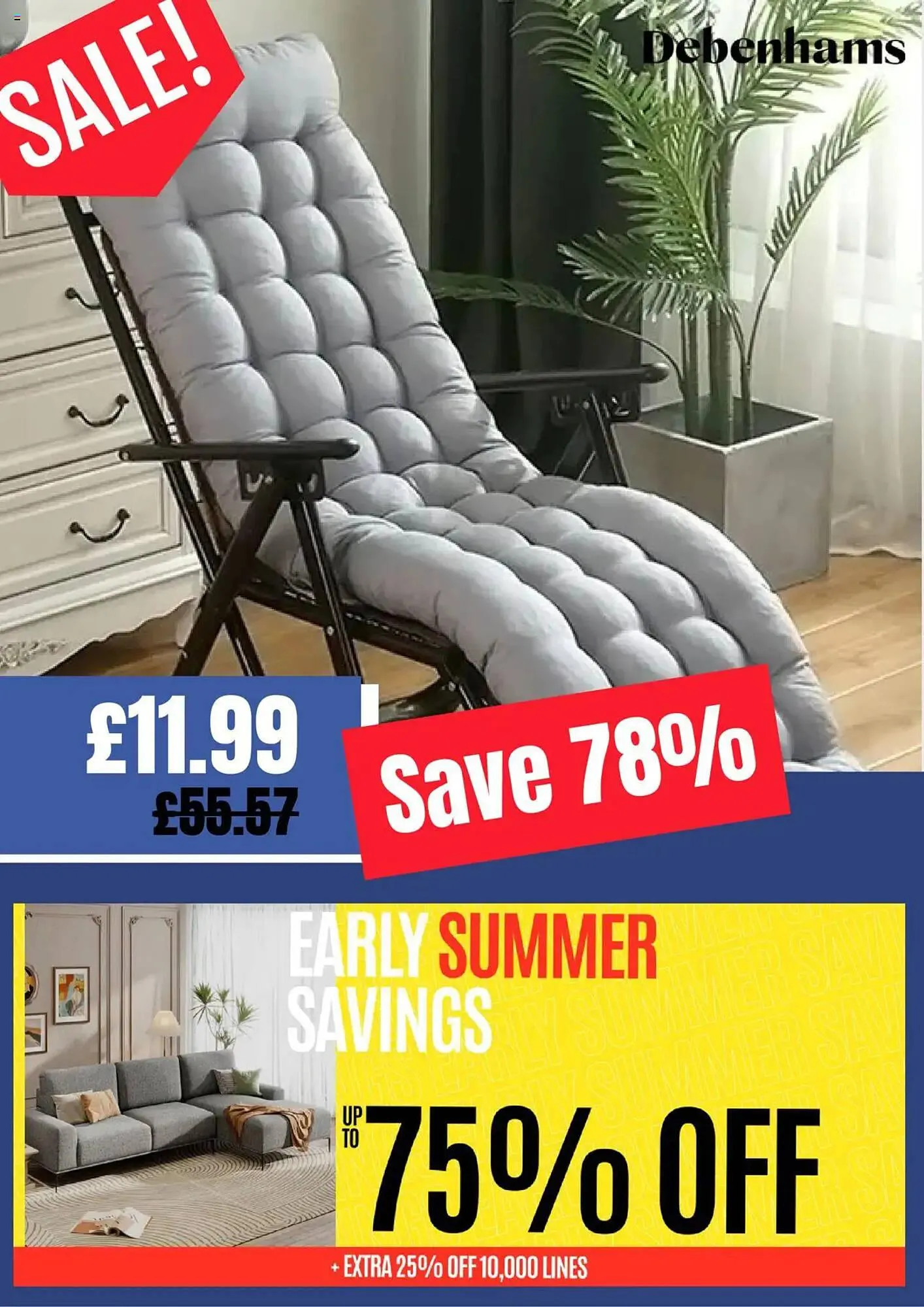 Debenhams leaflet from 11 June to 11 July 2025 - Catalogue Page 1