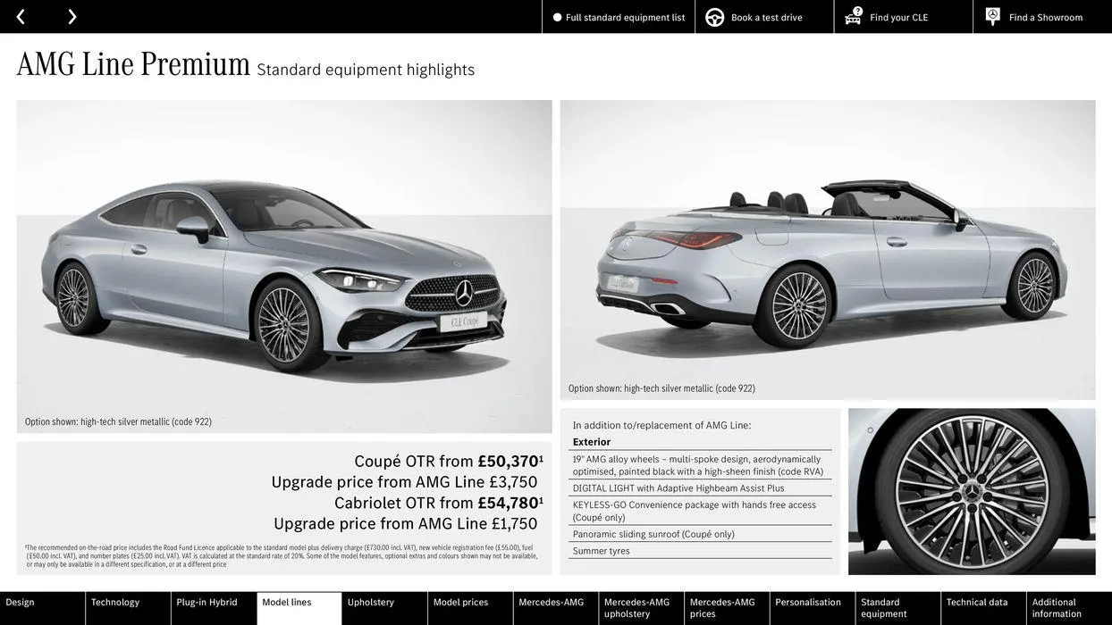 Mercedes Benz CLE Coupé from 27 July to 27 July 2025 - Catalogue Page 25