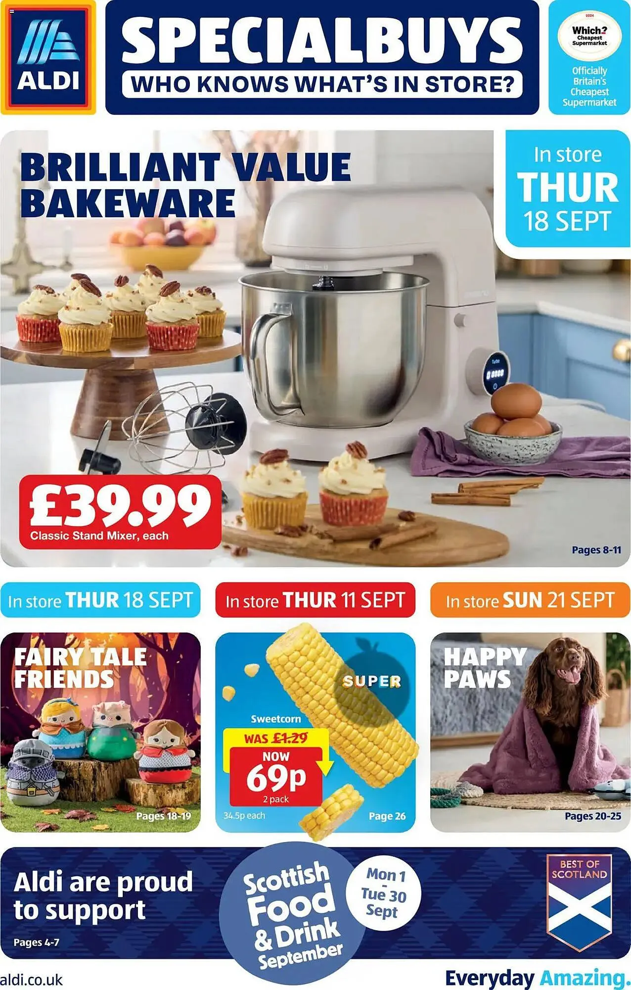 Aldi leaflet - 1