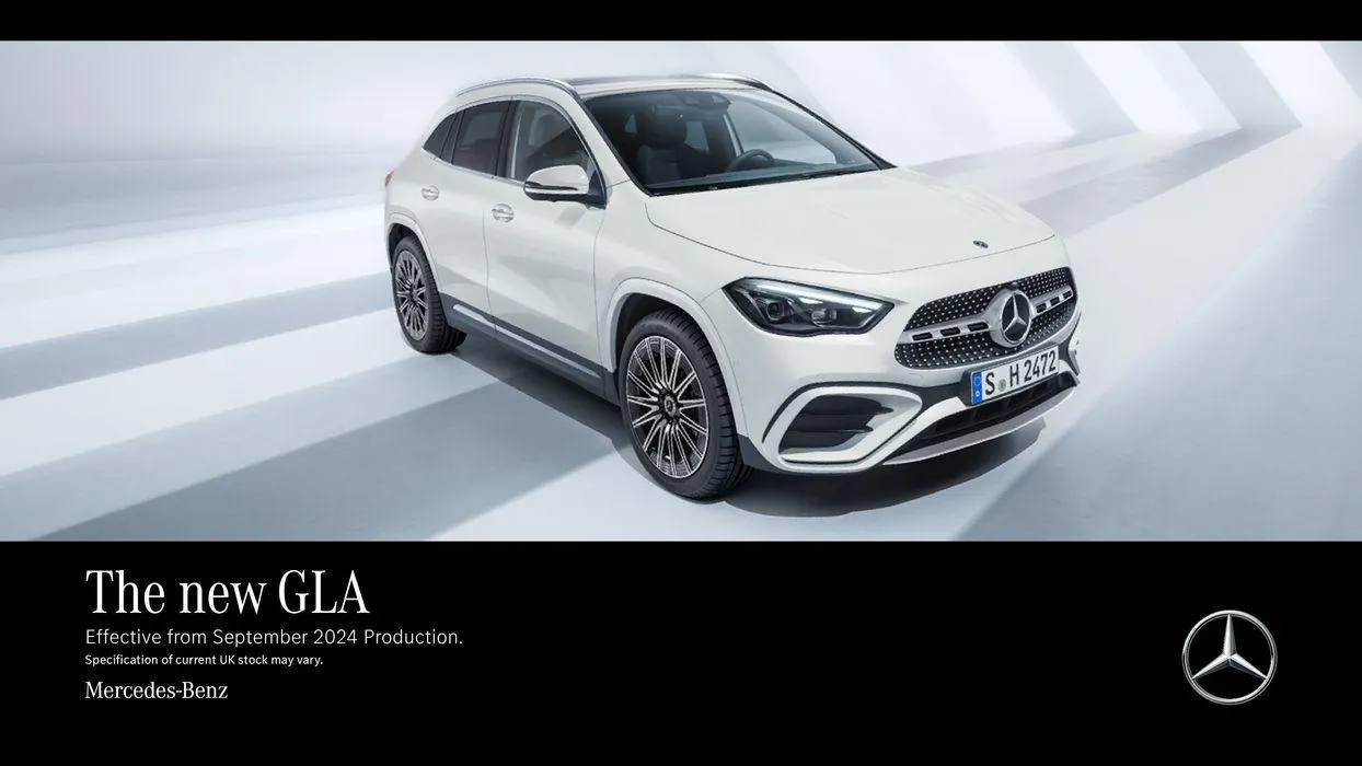 Mercedes Benz GLA from 10 August to 10 August 2025 - Catalogue Page 1