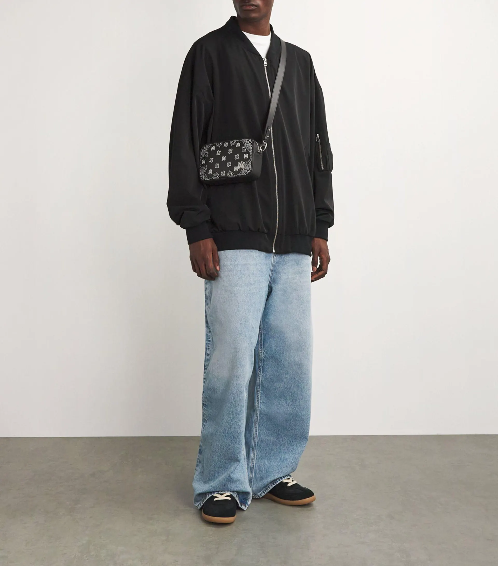 Leather Bandana Camera Bag