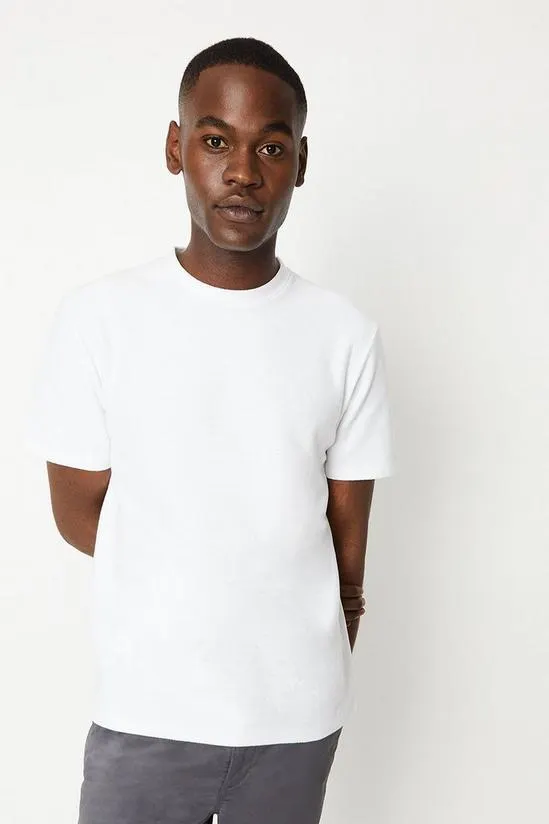 Herringbone Textured T-shirt