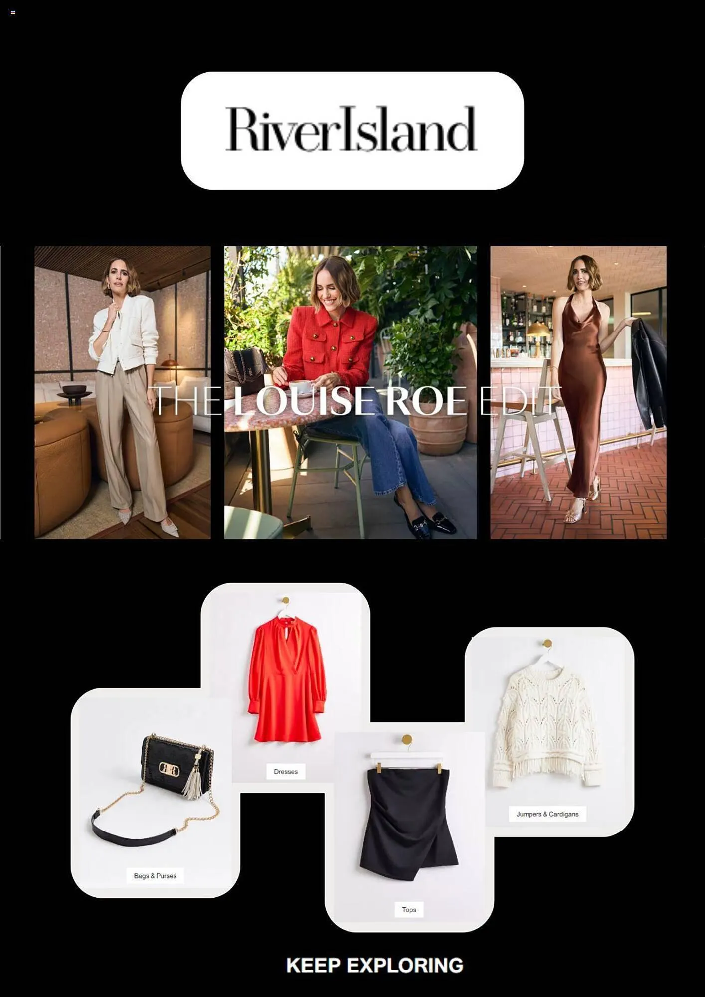 River Island Catalog from 14 September to 14 October 2023 - Catalogue Page 1