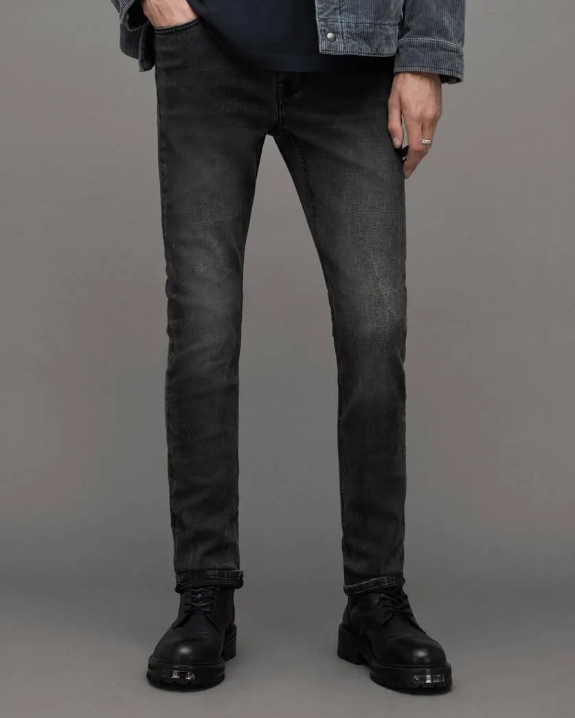 Cigarette Skinny Fit Stretch Denim Jeans
