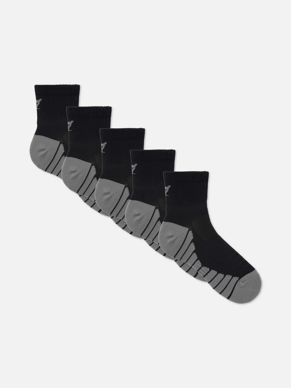 5pk Sport Quarter Crew Socks