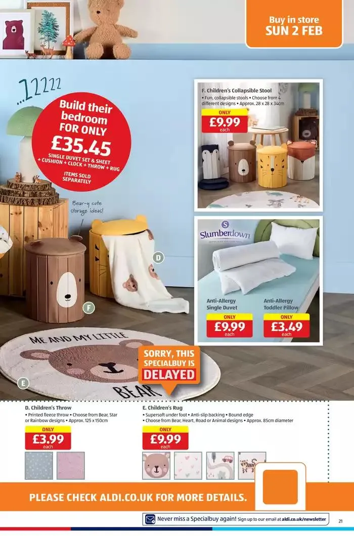 Aldi weekly offers from 29 January to 12 February 2025 - Catalogue Page 21