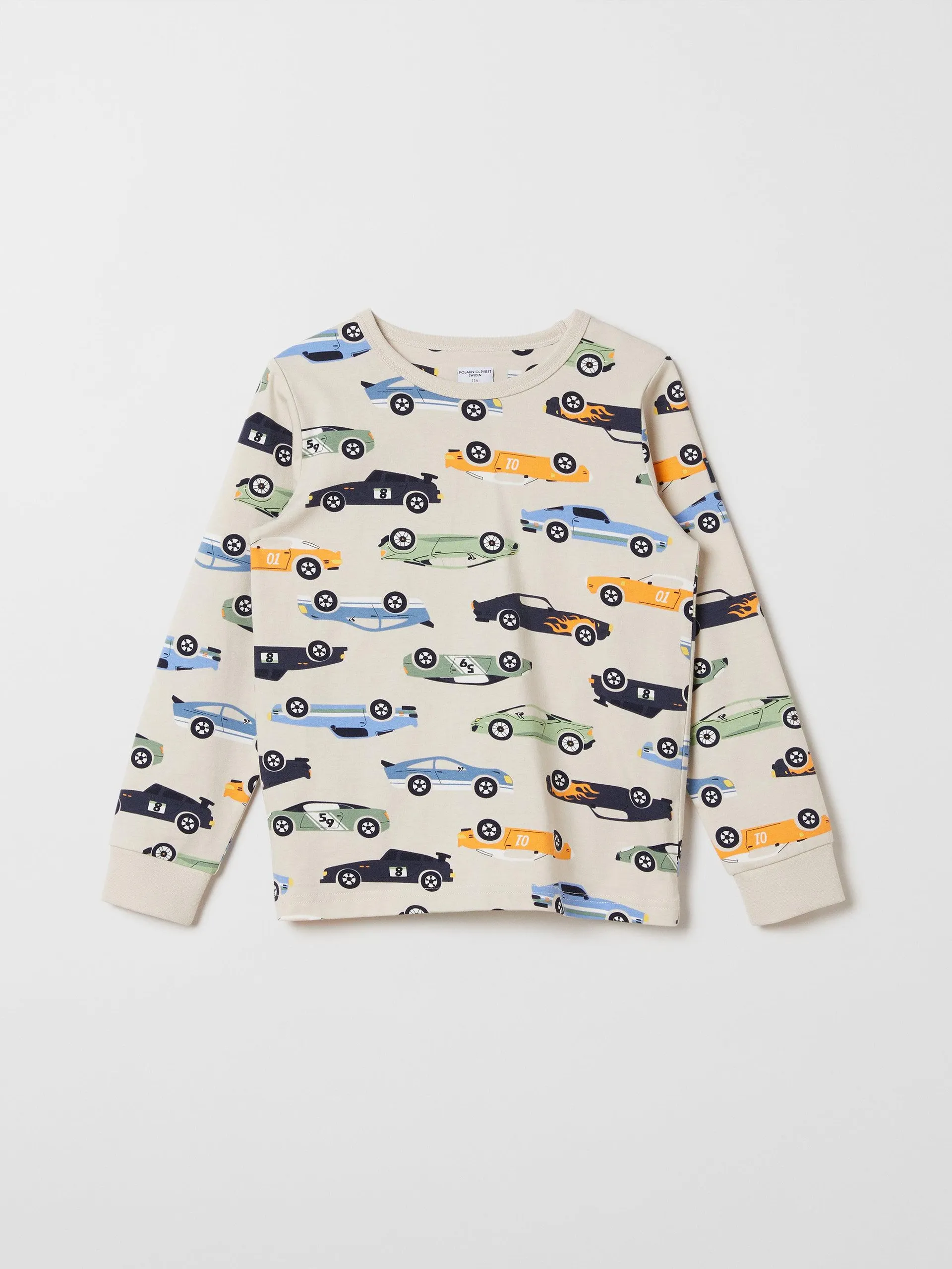 Car Print Kids Top