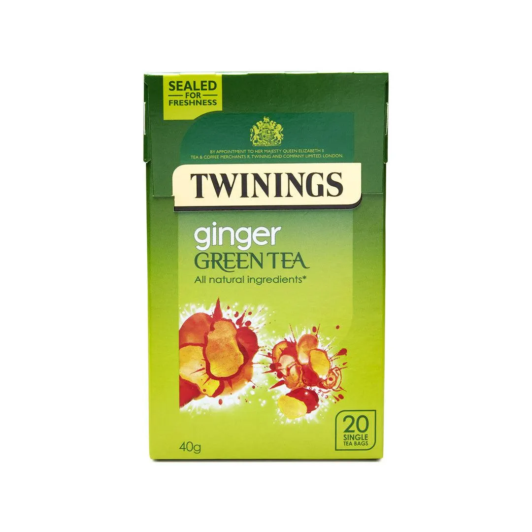 Green Tea & Ginger 20 Tea Bags
