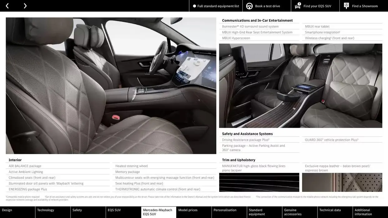Mercedes Benz New EQS SUV from 24 October to 24 October 2025 - Catalogue Page 33