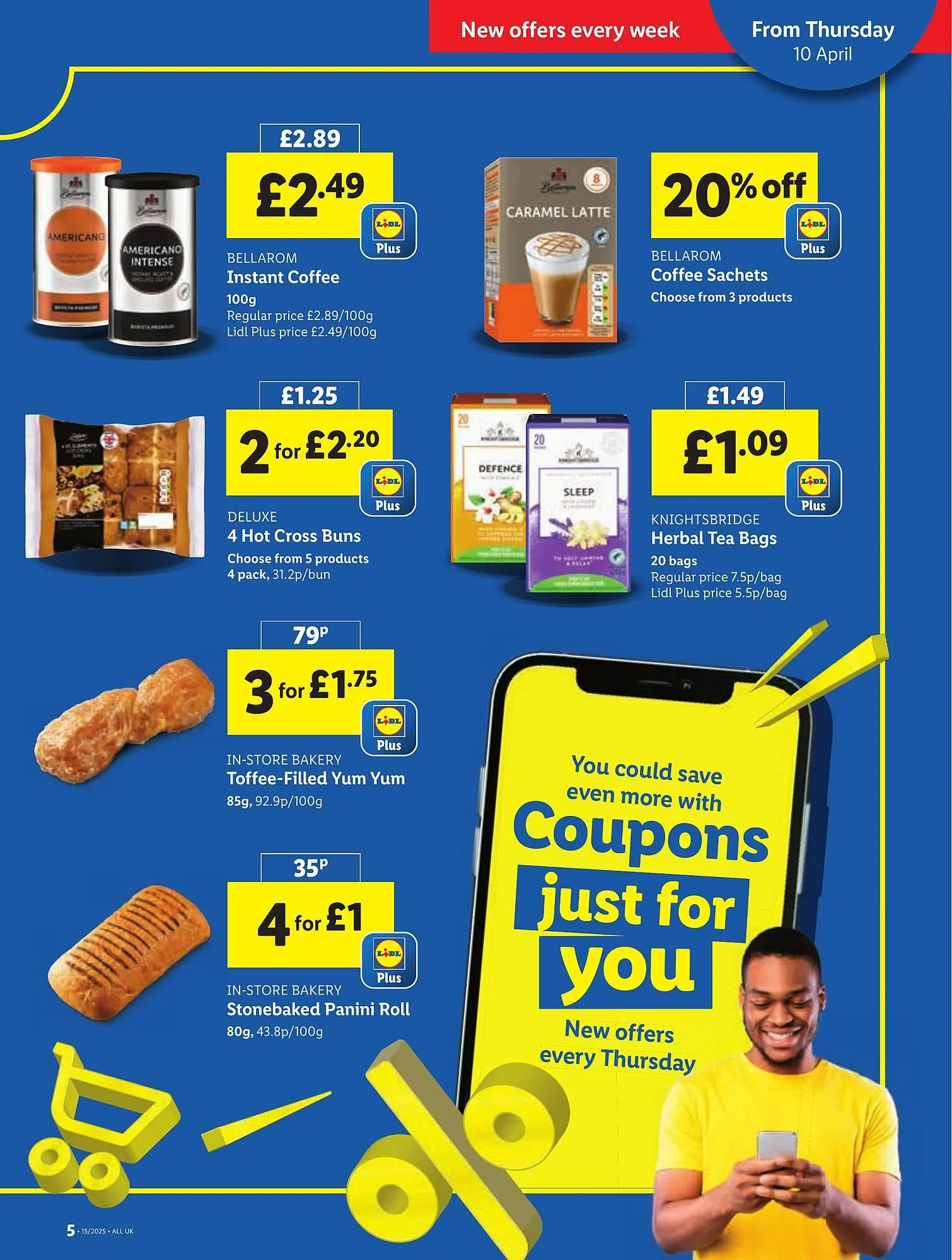 Lidl leaflet from 10 April to 16 April 2025 - Catalogue Page 5
