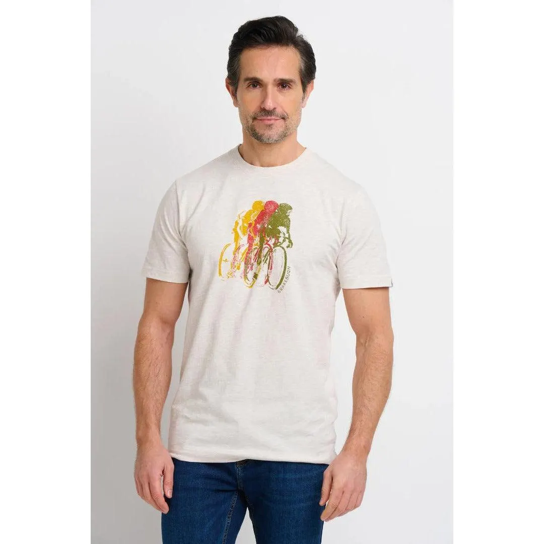 Brakeburn Cyclist Tee - Off White