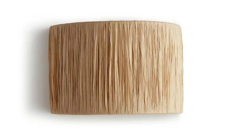 Habitat Tambre Raffia Wall Light - Natural