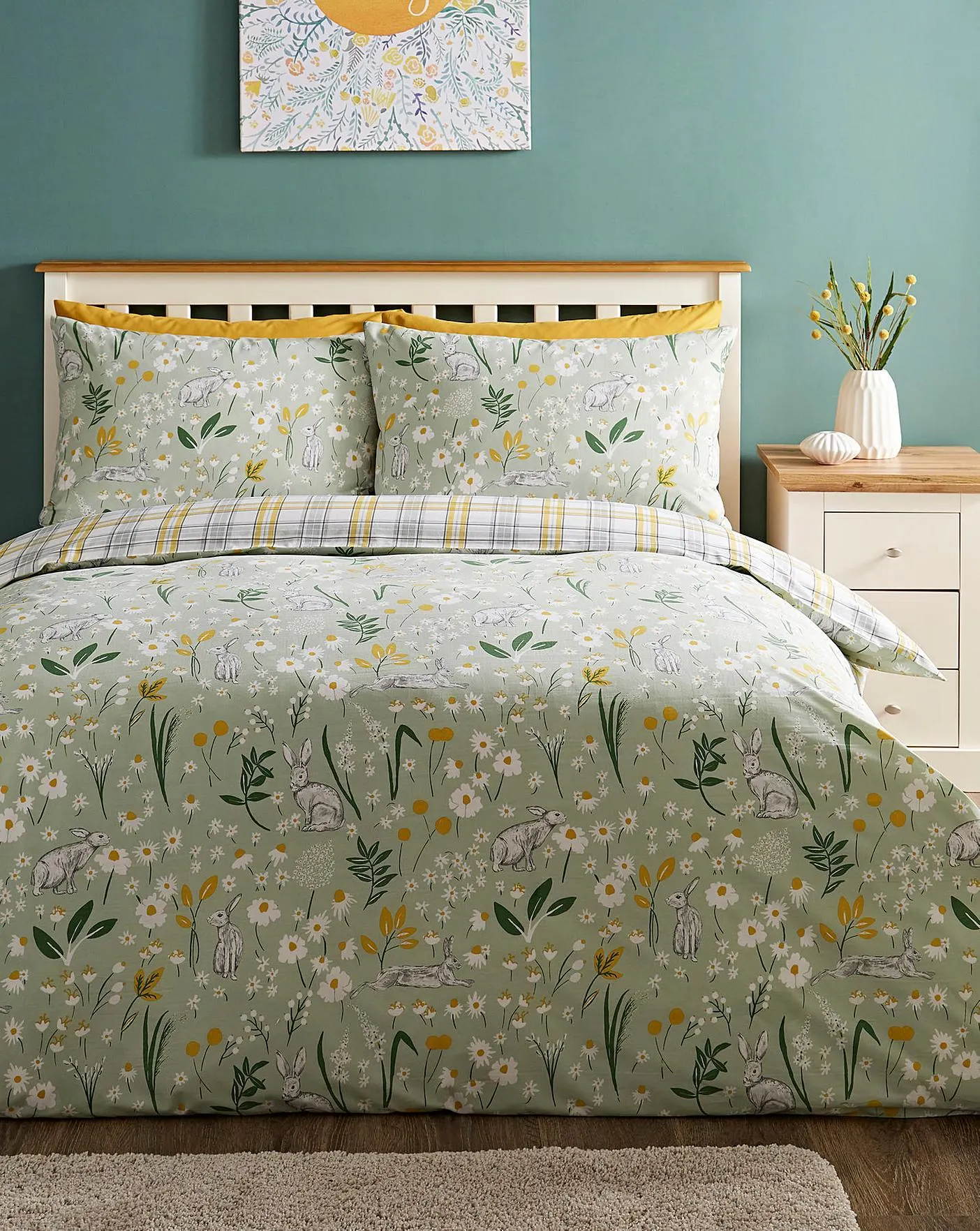 Hereford Rabbit Duvet Cover Set