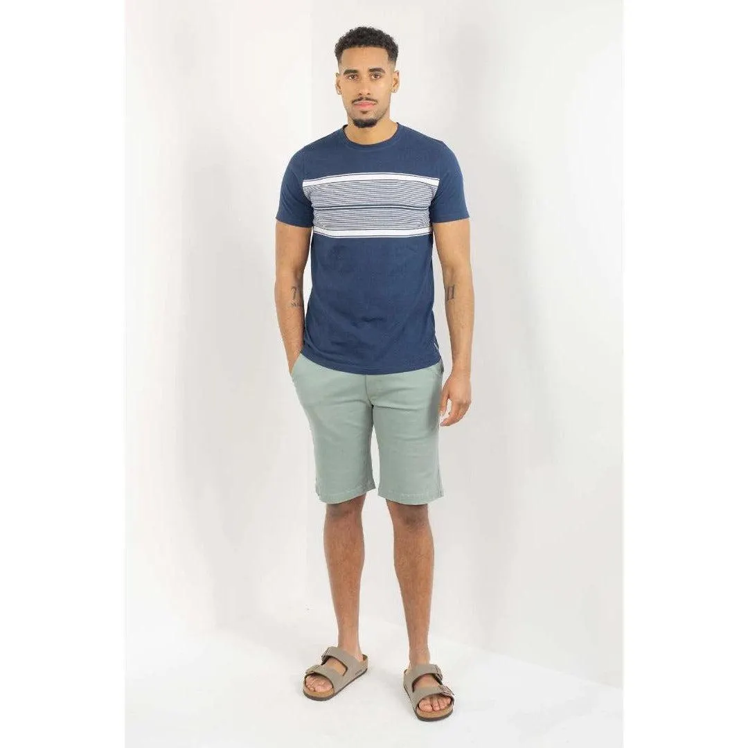 Buckley Finn Stripe Tee - Navy