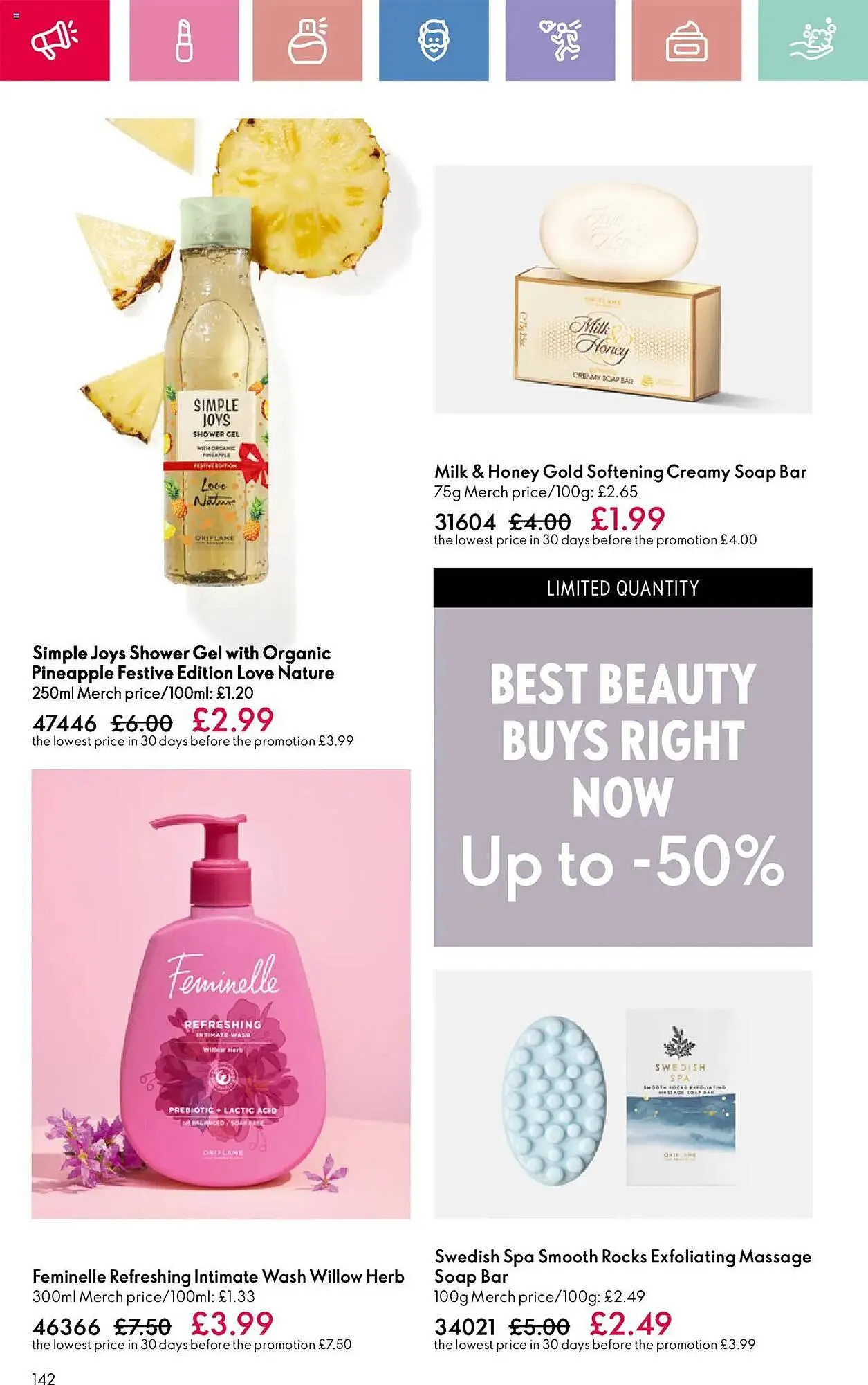 Oriflame leaflet from 17 April to 7 May 2025 - Catalogue Page 142