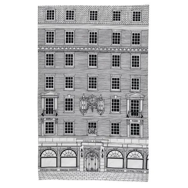 Rory Dobner Fortnum's Façade Tea Towel