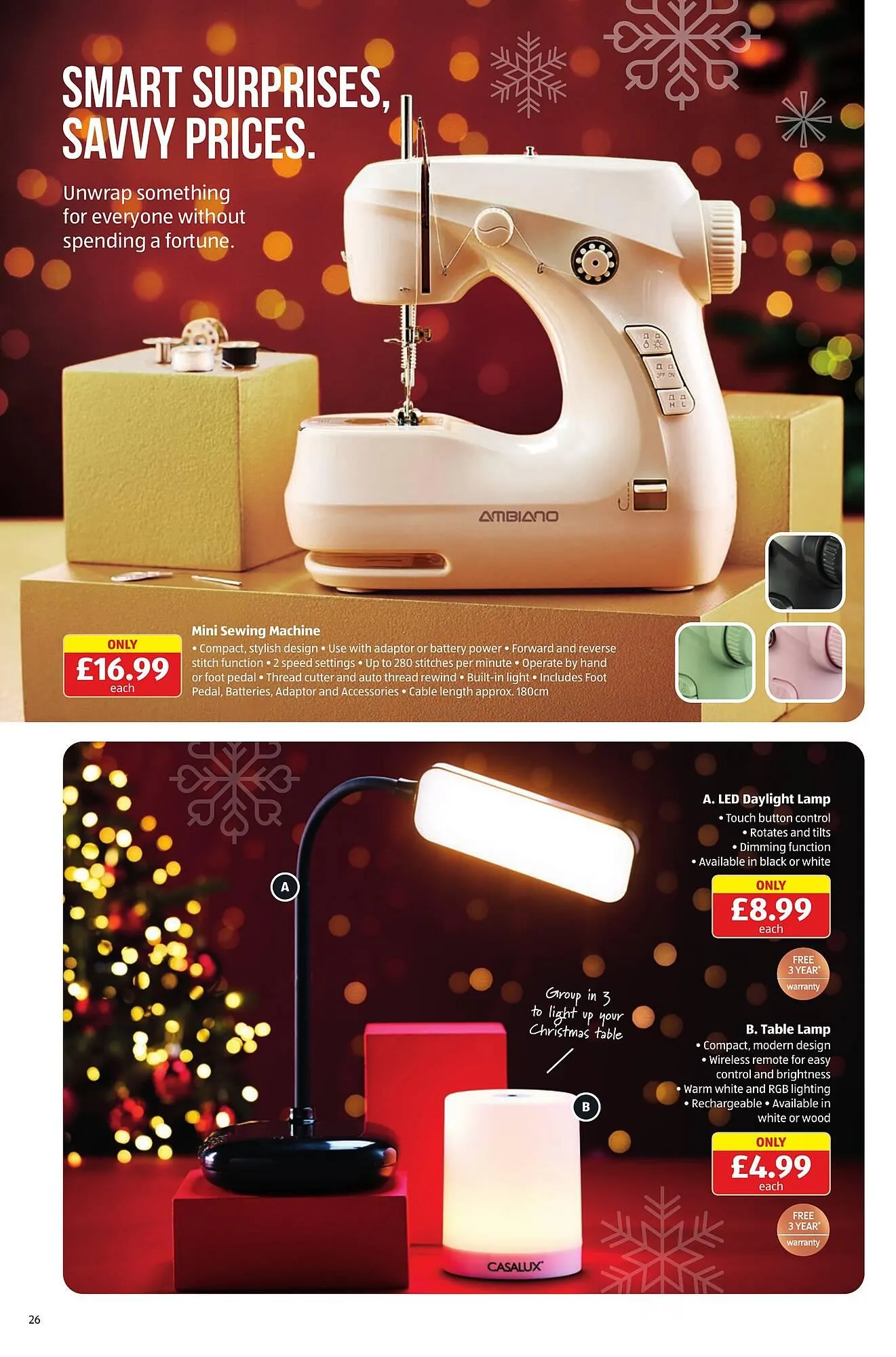 Aldi leaflet from 27 November to 3 December 2025 - Catalogue Page 26