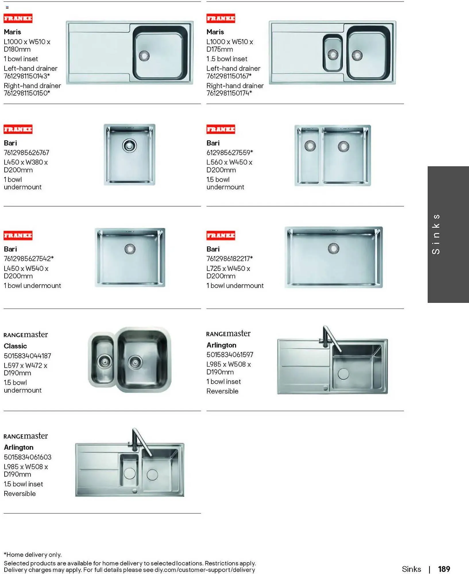 B&Q brochure from 16 December to 1 July 2026 - Catalogue Page 189
