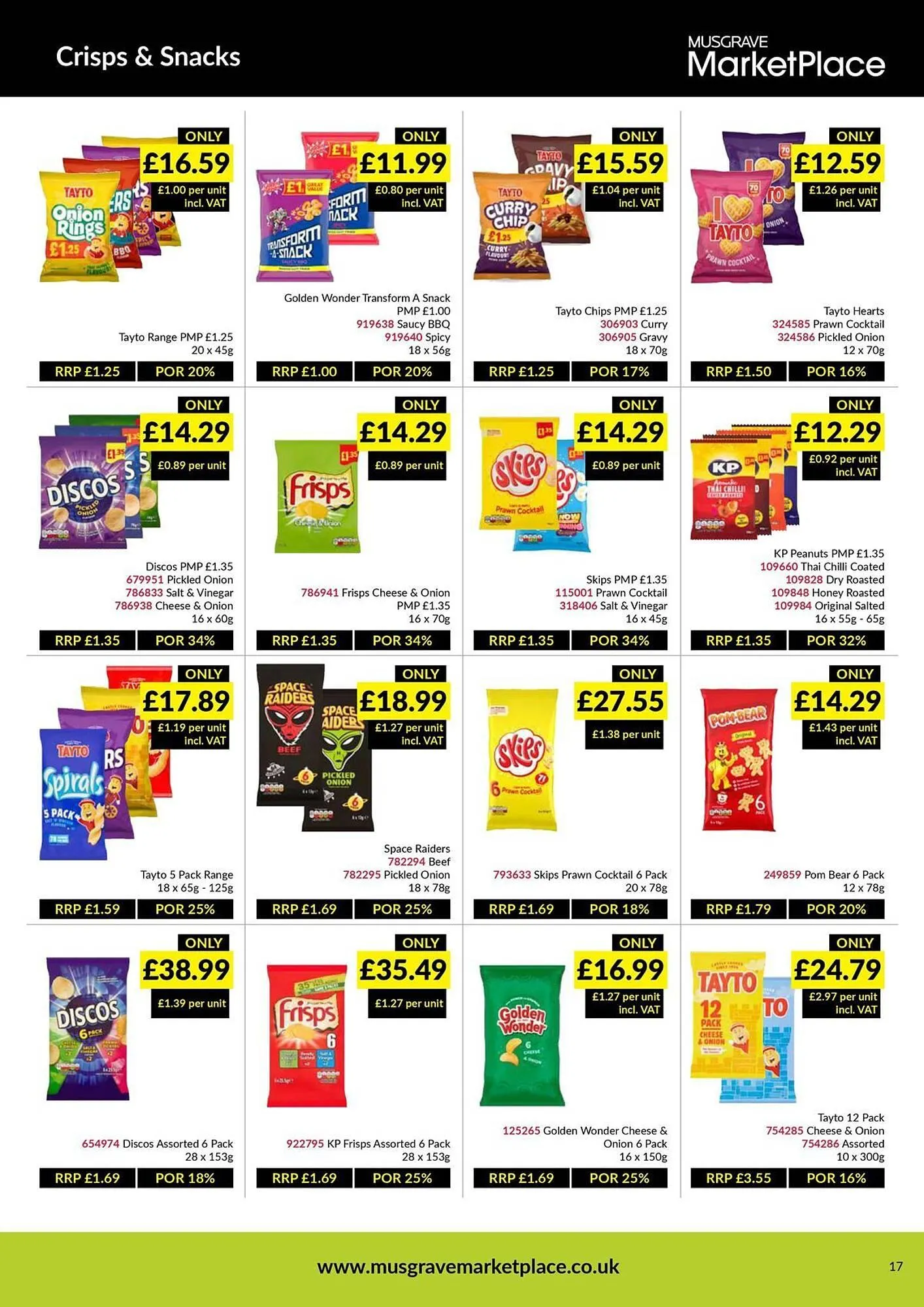 Musgrave MarketPlace leaflet from 9 March to 29 March 2026 - Catalogue Page 17