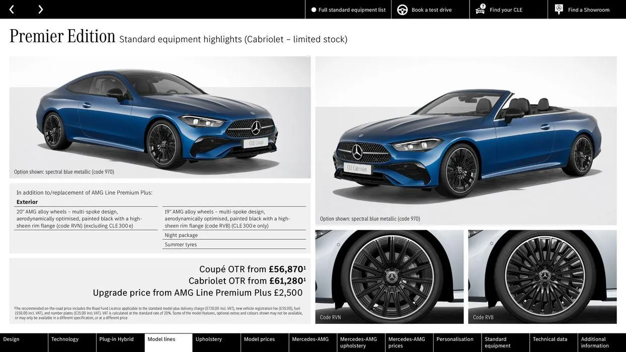 Mercedes Benz CLE Coupé from 22 August to 22 August 2025 - Catalogue Page 29