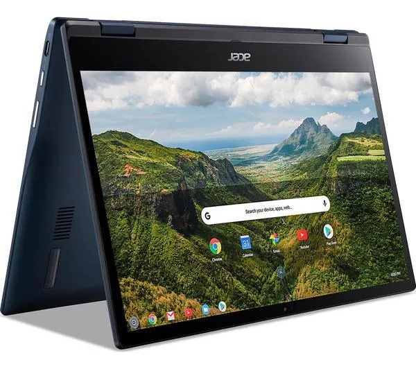 ACER Spin 513 LTE 13.3" 2 in 1 Chromebook - Snapdragon 7c Gen 2, 128 GB eMMC, Blue
