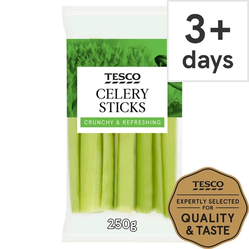 Tesco Celery Sticks 250G