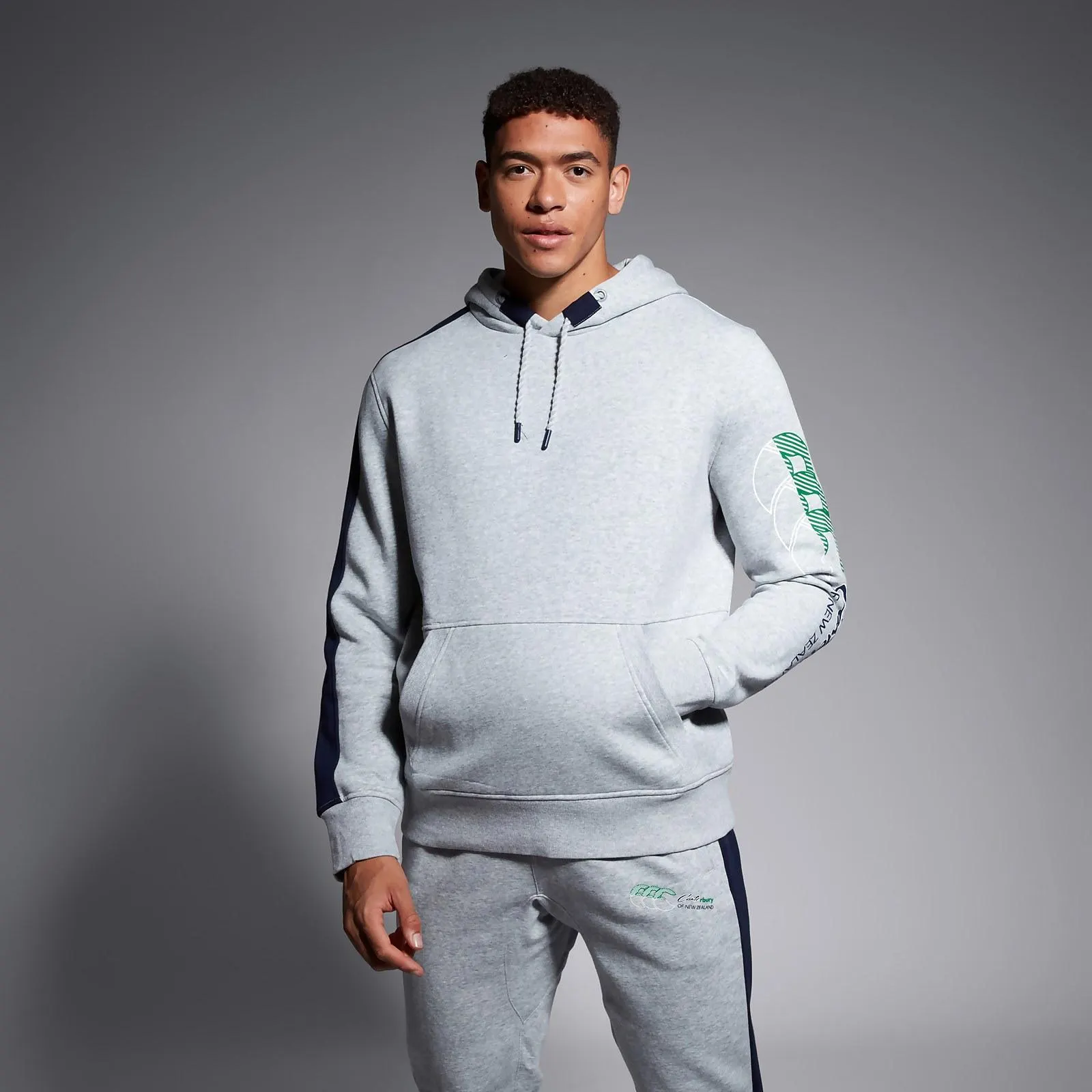 MENS THE CLASH OH HOODIE GREY