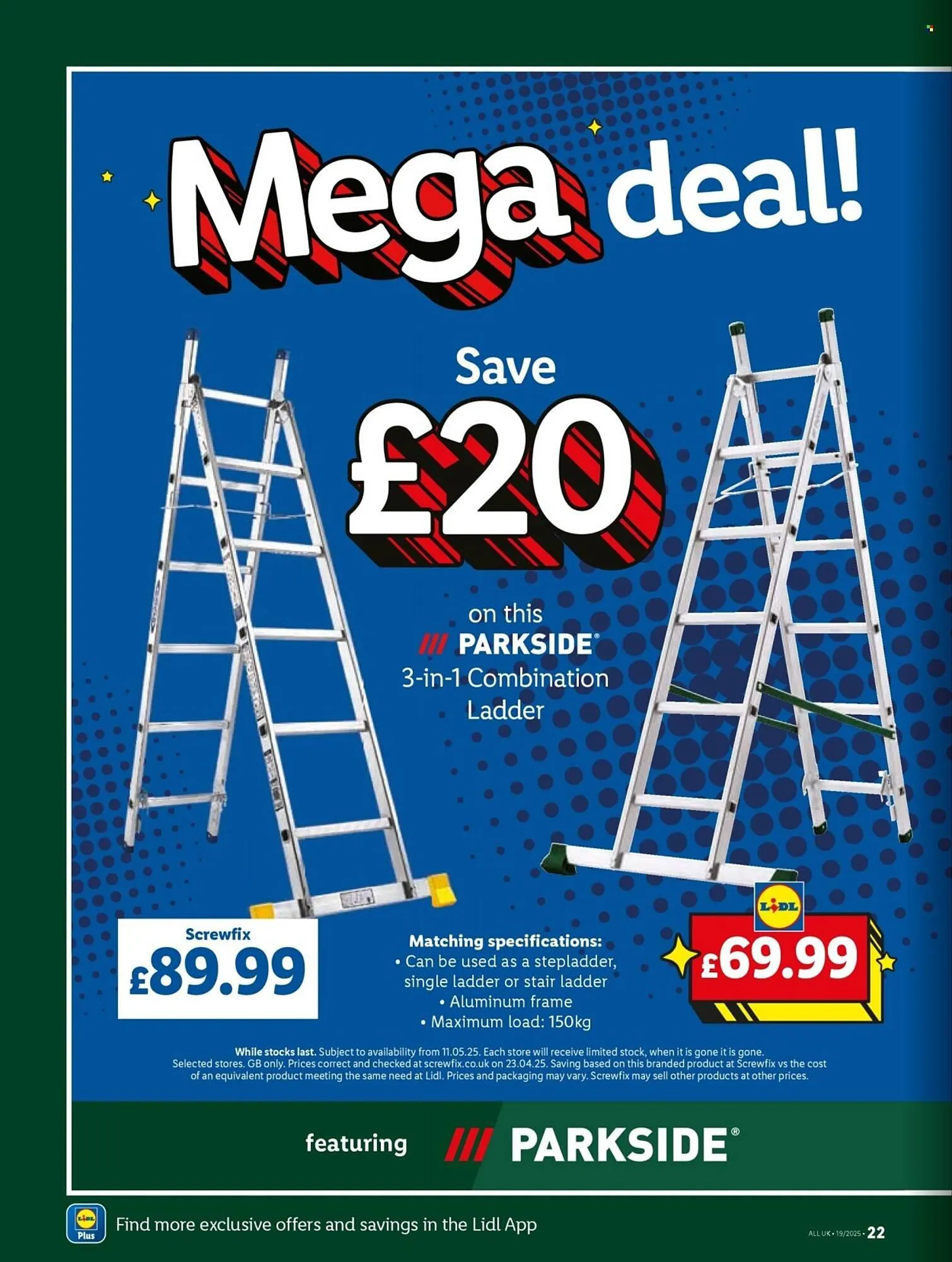 Lidl leaflet from 8 May to 14 May 2025 - Catalogue Page 22