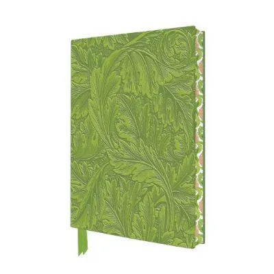 Embossed William Morris Green Journal