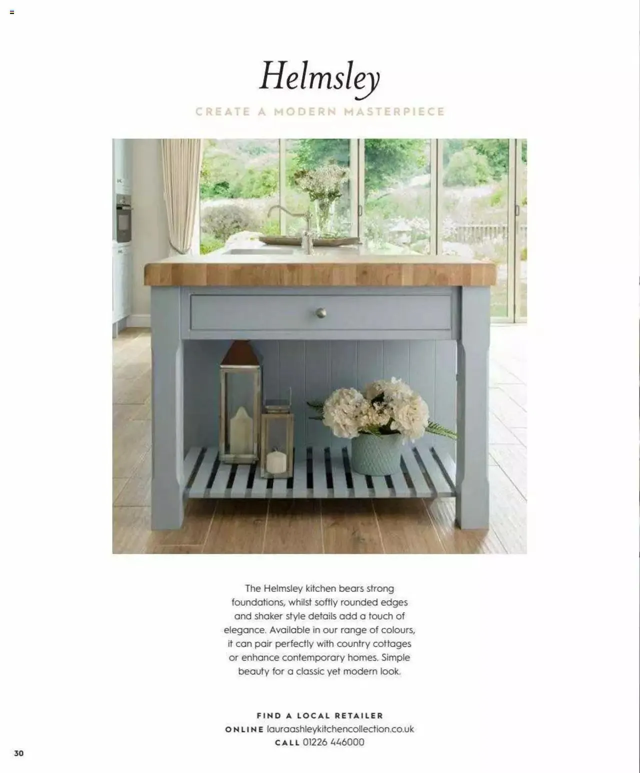 Laura Ashley - Kitchen Collection from 2 September to 18 January 2024 - Catalogue Page 30
