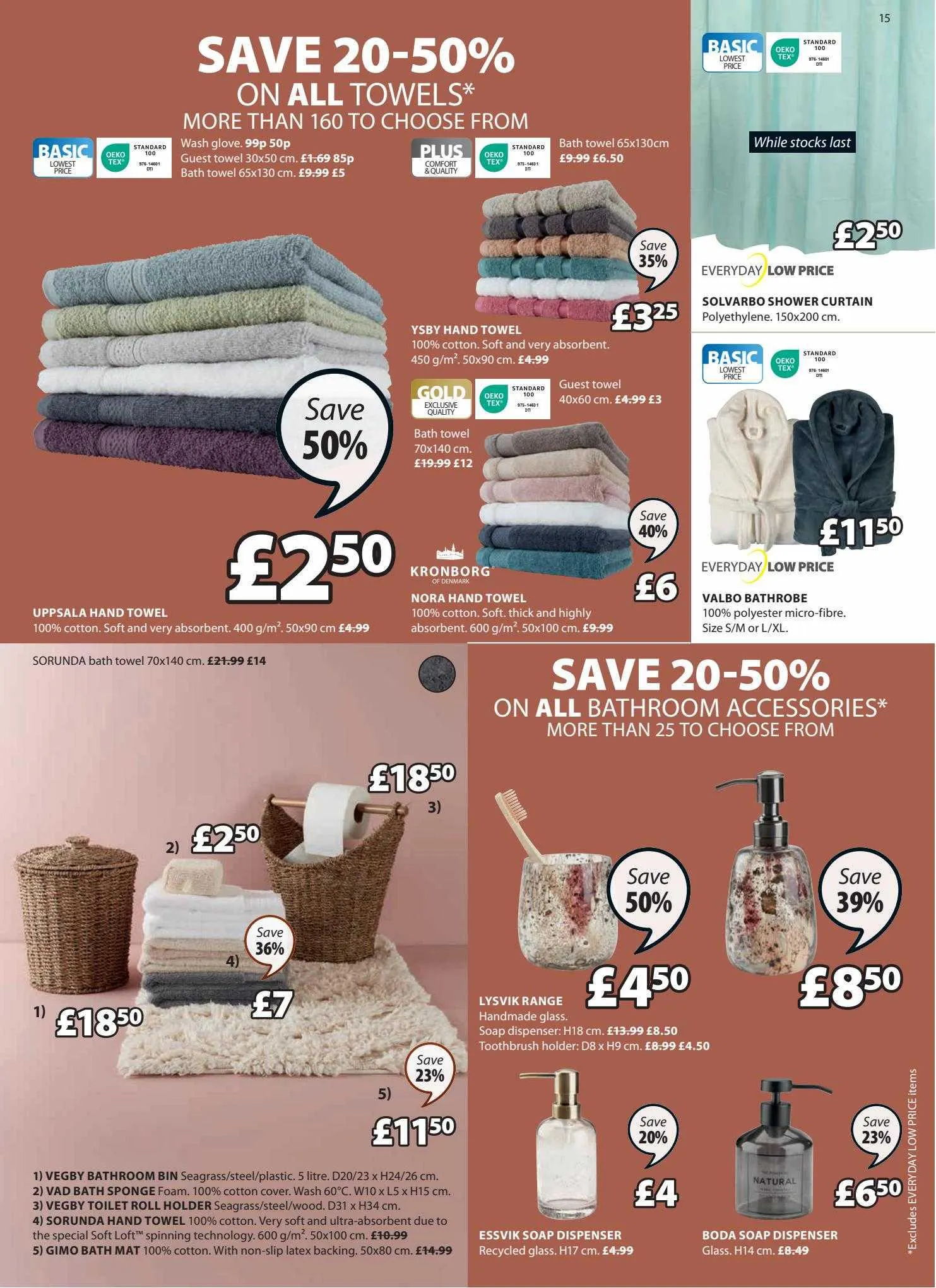 JYSK Catalog from 1 March to 31 December 2023 - Catalogue Page 15