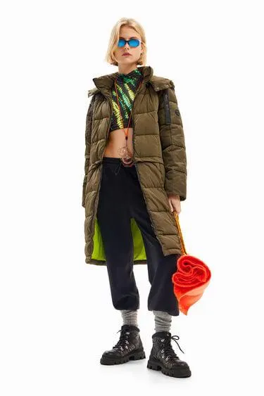 Detachable padded coat