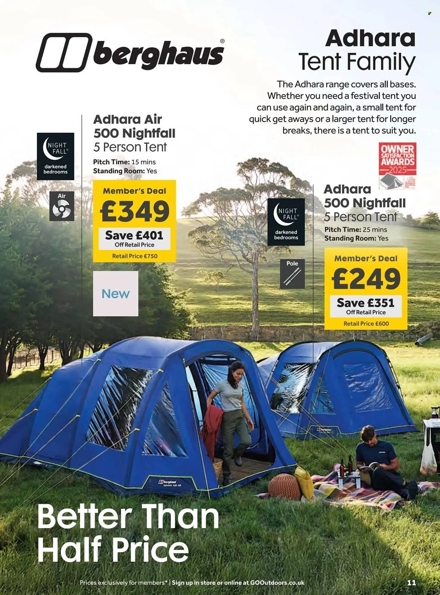 GO Outdoors leaflet from 20 May to 23 June 2025 - Catalogue Page 11