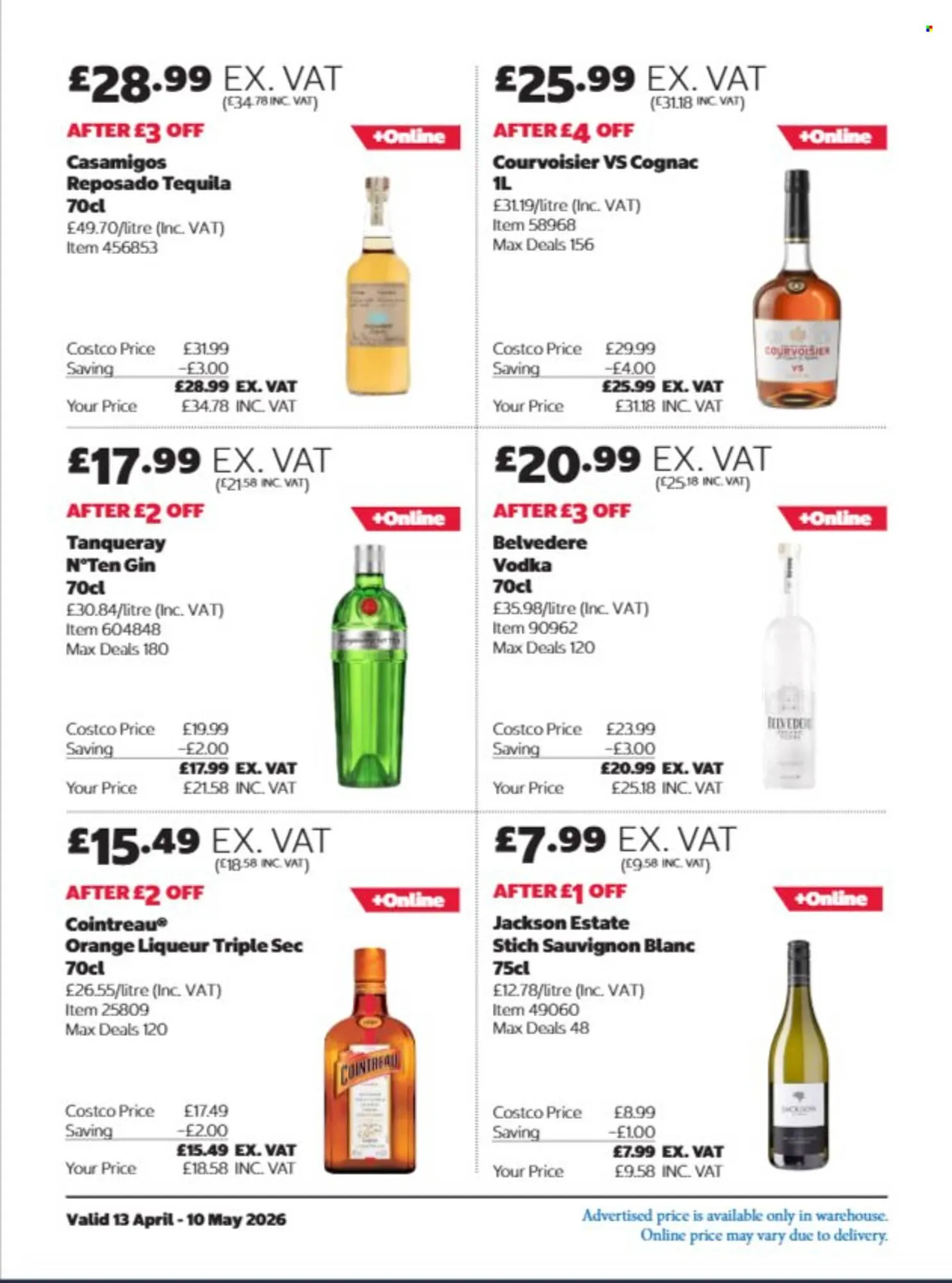 Costco leaflet from 13 April to 10 May 2026 - Catalogue Page 20