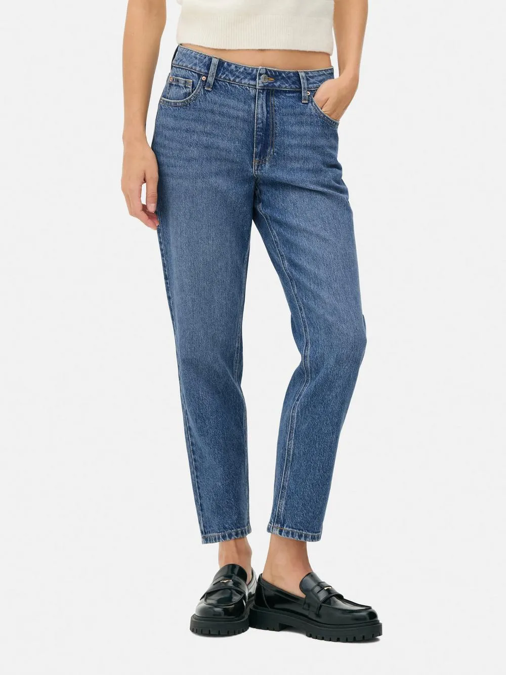 Straight Leg Slim Jeans