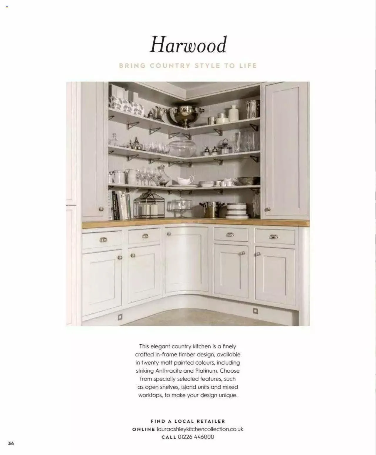 Laura Ashley - Kitchen Collection from 2 September to 18 January 2024 - Catalogue Page 34