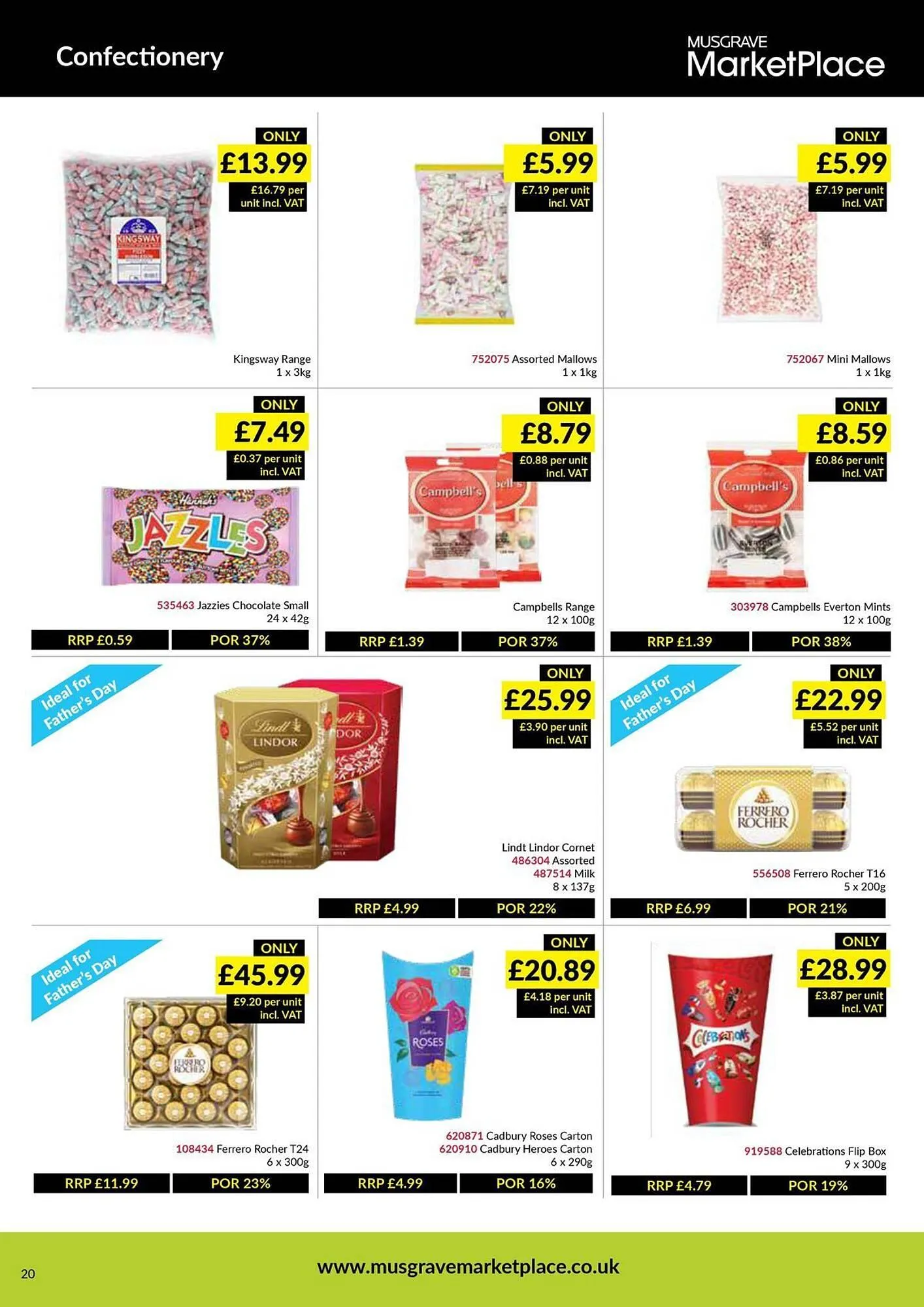 Musgrave MarketPlace leaflet from 12 May to 1 June 2025 - Catalogue Page 20